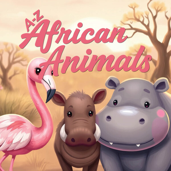 A to Z African Animals Coloring Book