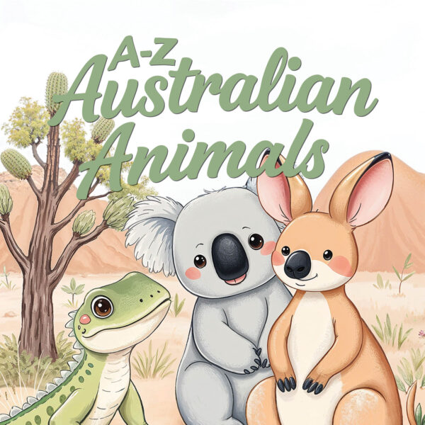 A to Z Australian Animals Coloring Book