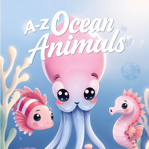 A to Z Ocean Animals Coloring Book