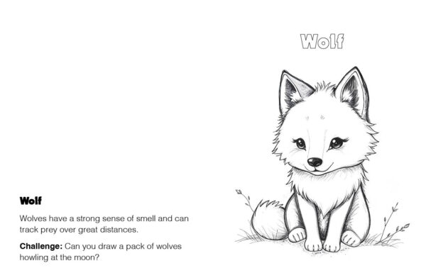 A to Z American Animals Coloring Book