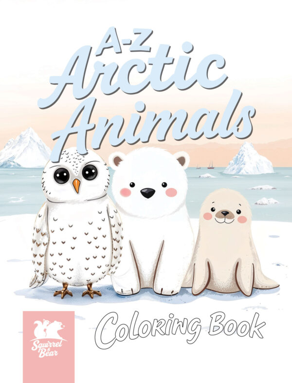 A to Z Arctic Animals Coloring Book