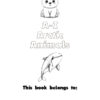A to Z Arctic Animals Coloring Book