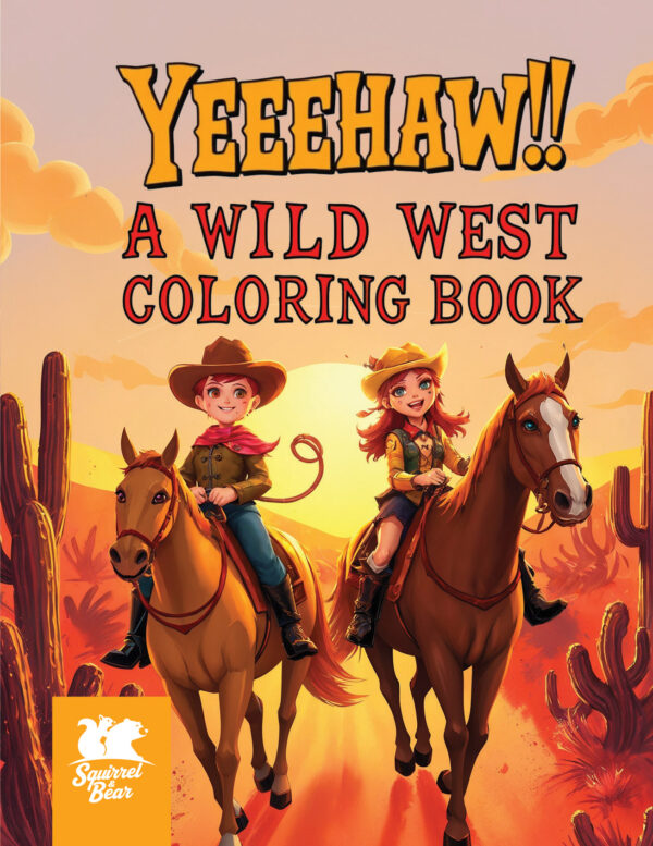 Wild West Coloring Book
