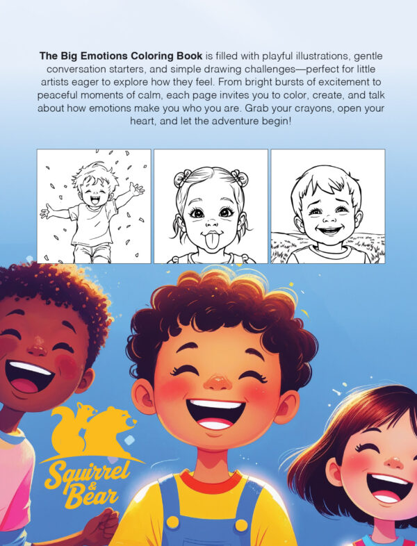 The Big Emotions Coloring Book
