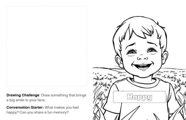 The Big Emotions Coloring Book