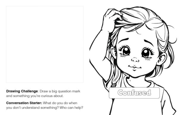 The Big Emotions Coloring Book