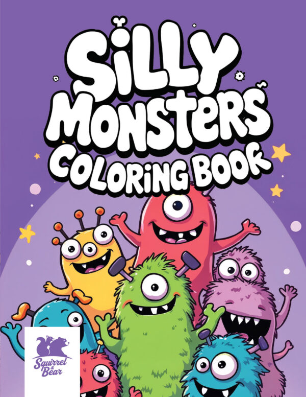 Silly Monster Fun: A Friendly Coloring & Drawing Adventure!