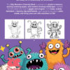 Silly Monster Fun: A Friendly Coloring & Drawing Adventure!