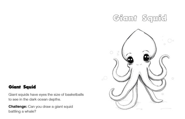 A to Z Ocean Animals Coloring Book