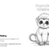 A to Z Rainforest Animals Coloring Book