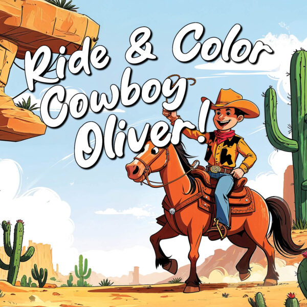 Ride & Color with Cowboy [Name]