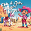 Ride & Color with Cowgirl [Name]