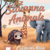 A to Z Savanna Animals Coloring Book