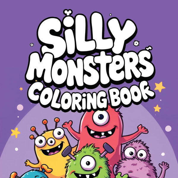 Silly Monster Fun: A Friendly Coloring & Drawing Adventure!