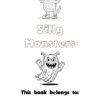 Silly Monster Fun: A Friendly Coloring & Drawing Adventure!