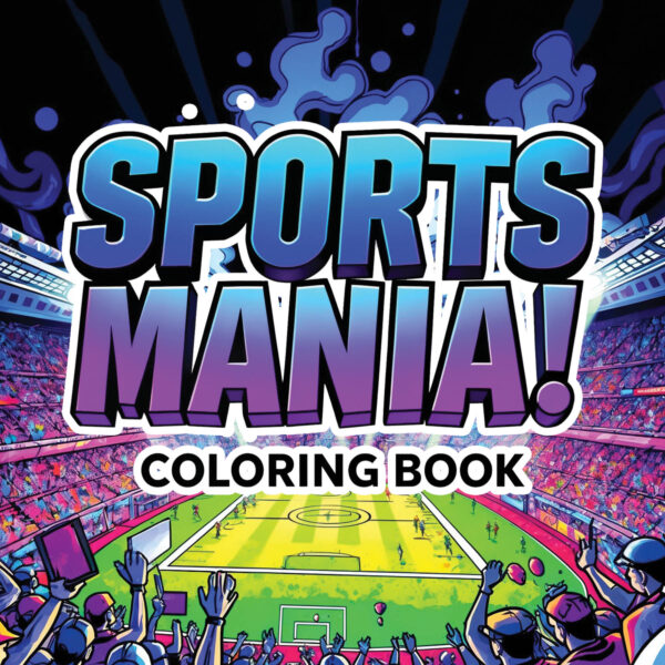 Sports Mania Coloring Book