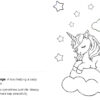 Unicorns, Fairy and Rainbow Coloring Book
